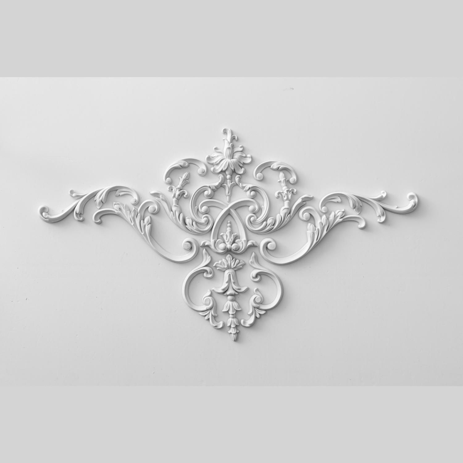Interior Design High Ceiling - JMZ34 Ornamen Sudut Plafon PU Retro