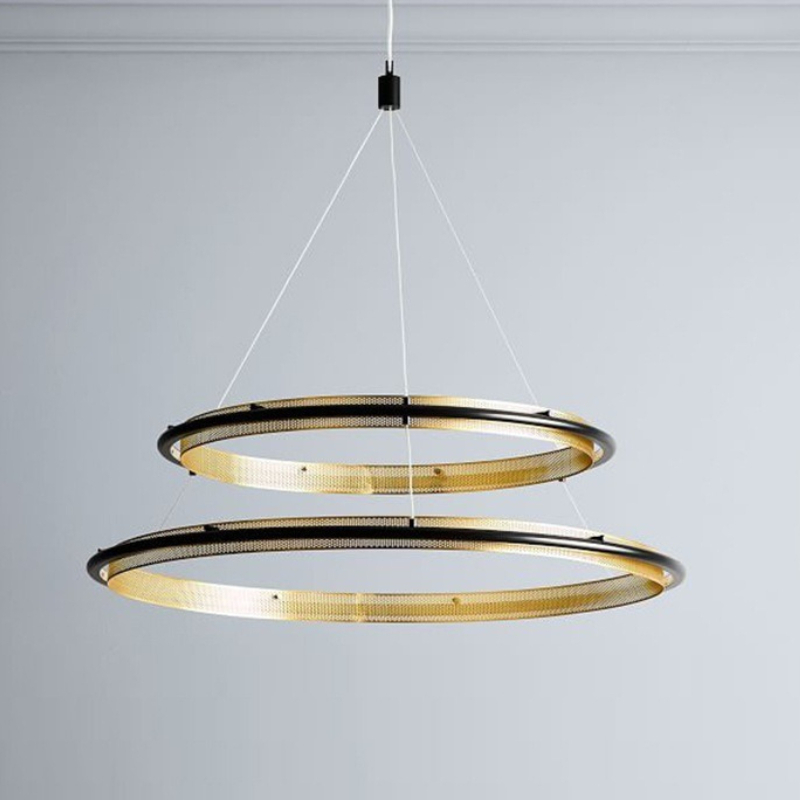 Interior Design Hall - Lampu Gantung LED Interior Kreatif Artistik,