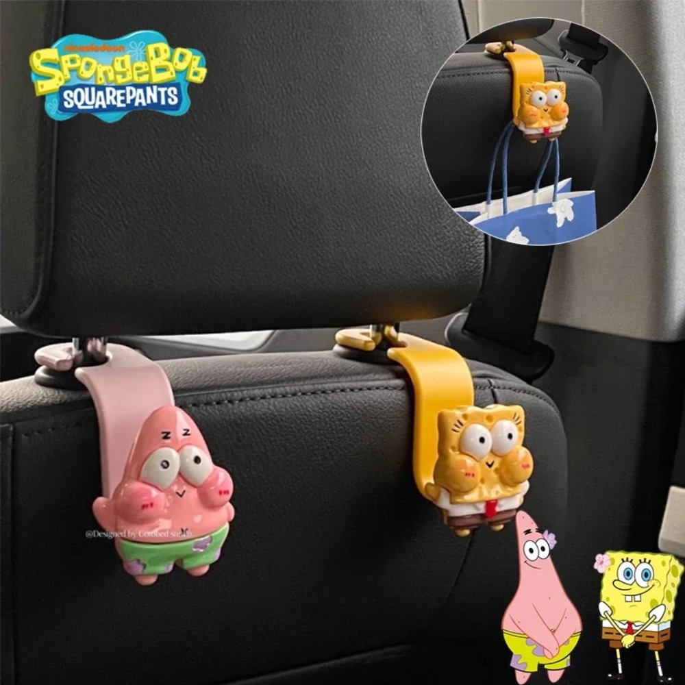 Interior Design Mockup - 2 Buah Kait SpongeBob Patrick untuk