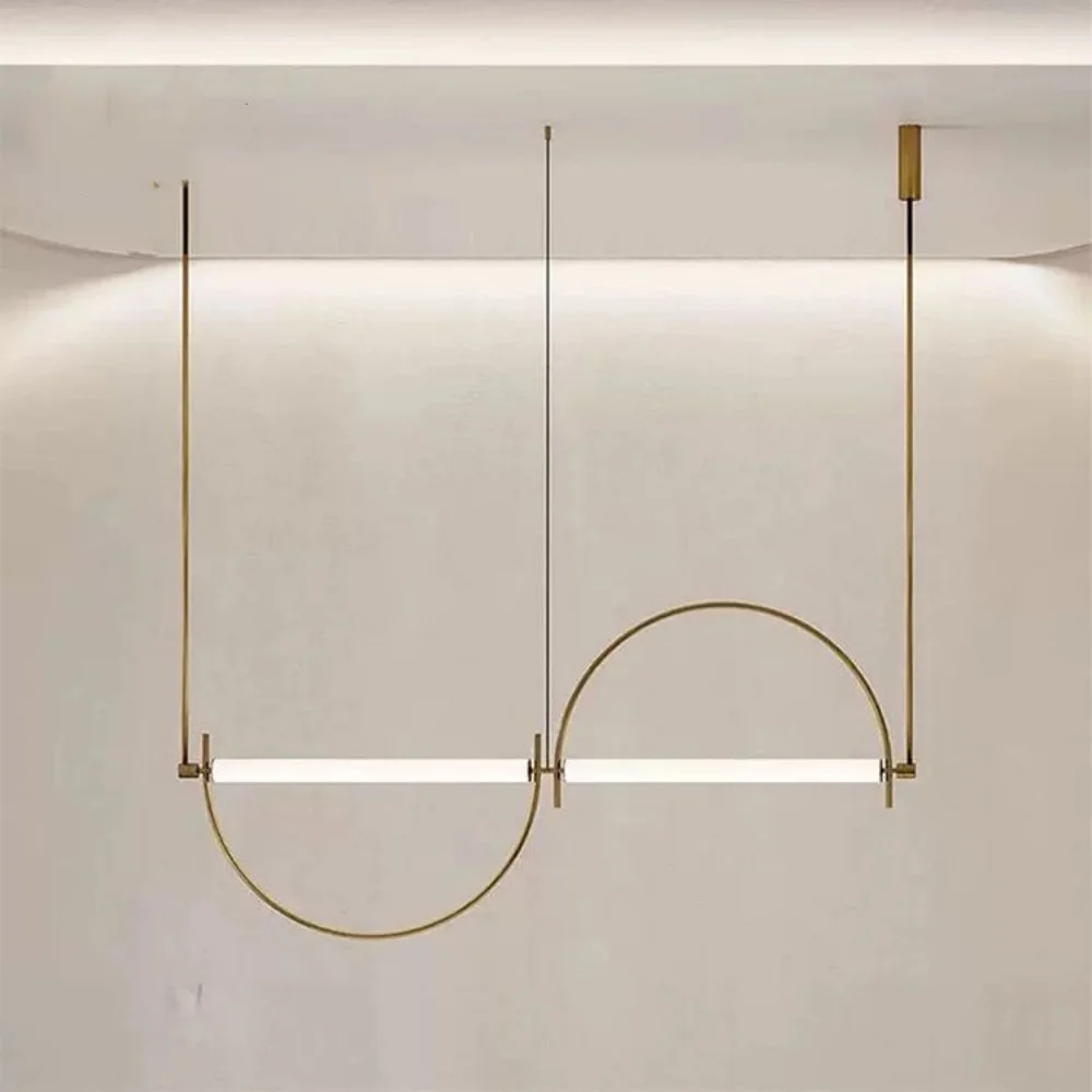 Interior Design Hall - Lampu Gantung LED Desain Minimalis Modern
