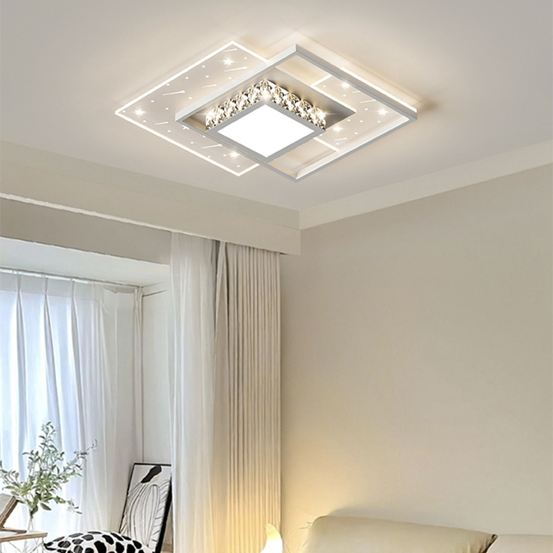 Interior Design High Ceiling - Lampu Langit-langit Berkilau Kelas Atas Baru