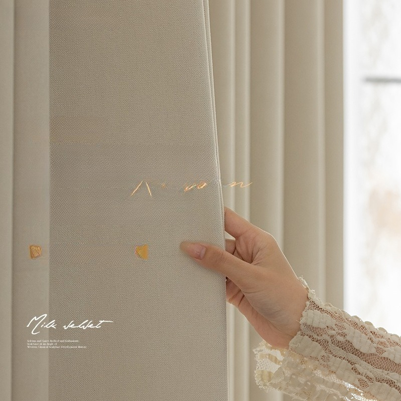 Tirai Chenille Tebal dengan Ef - Interior Design High Ceiling ulasan dan harga