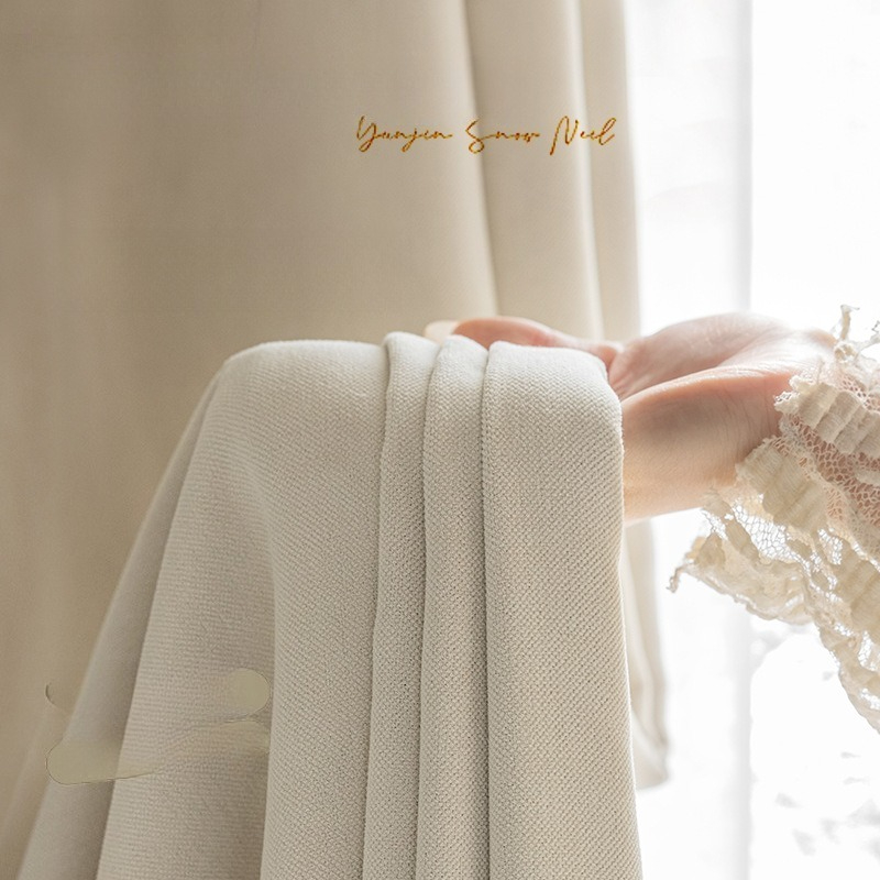 Tirai Chenille Tebal dengan Ef - Interior Design High Ceiling ulasan dan harga