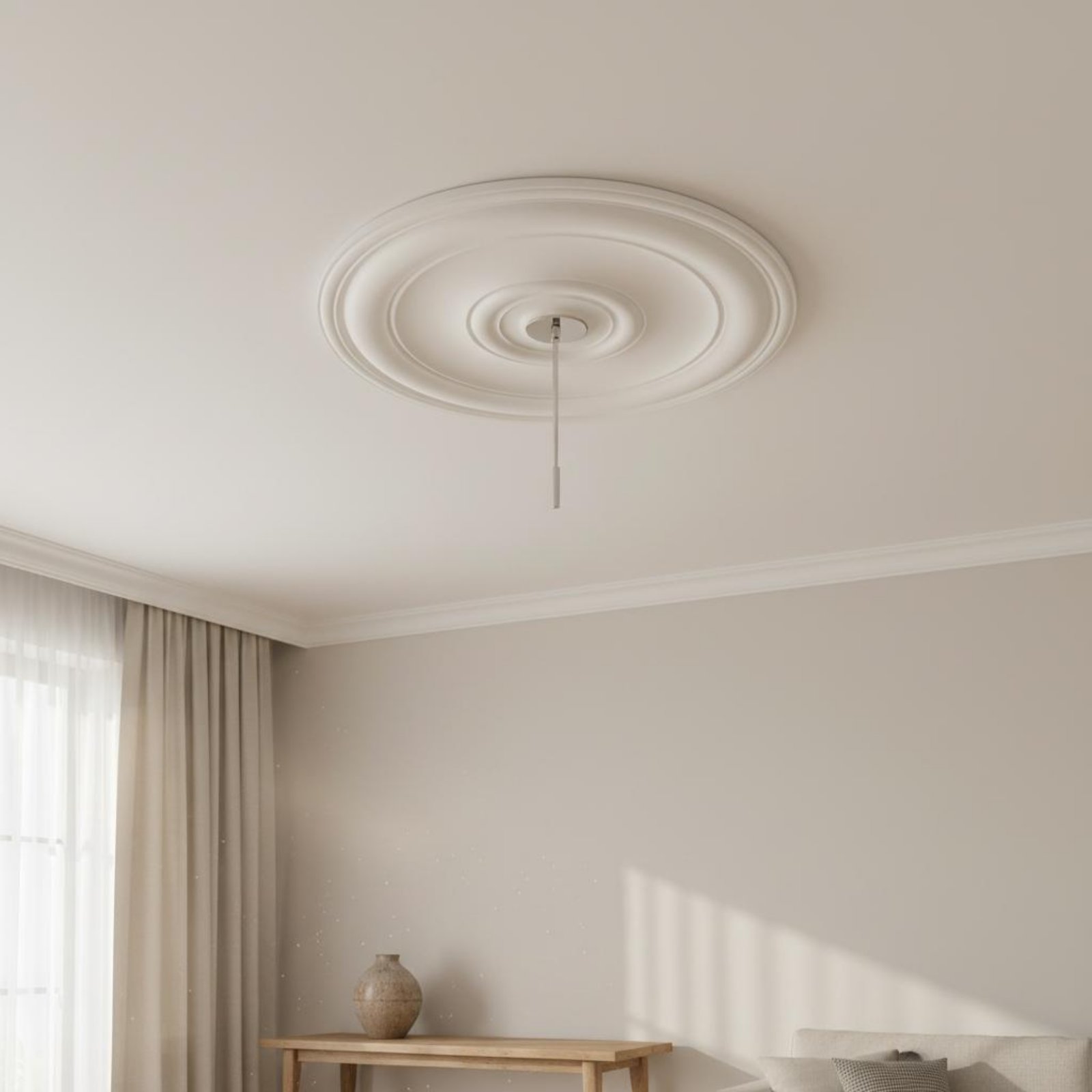 Medali Plafon Bulat Desain Ero - Interior Design Usa ulasan dan harga