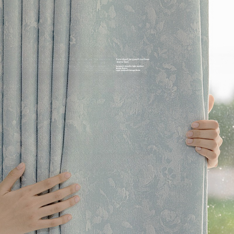 Tirai Kain Jacquard Chenille B - Interior Design High Ceiling ulasan dan harga
