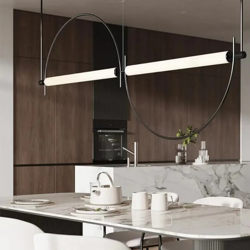 Lampu Gantung LED Desain Minim - Interior Design Hall ulasan dan harga