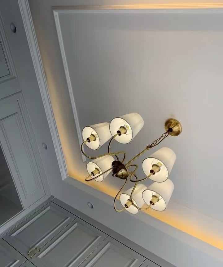 Lampu gantung tembaga untuk ru - Interior Design Hall ulasan dan harga