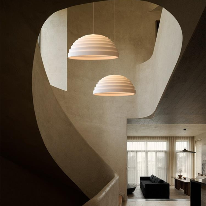 Lampu Gantung LED Resin Gaya W - Interior Design Hall ulasan dan harga