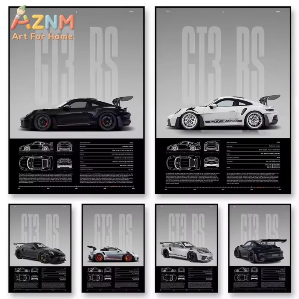 1 Buah Poster Supercar Mobil S - Interior Designer ulasan dan harga
