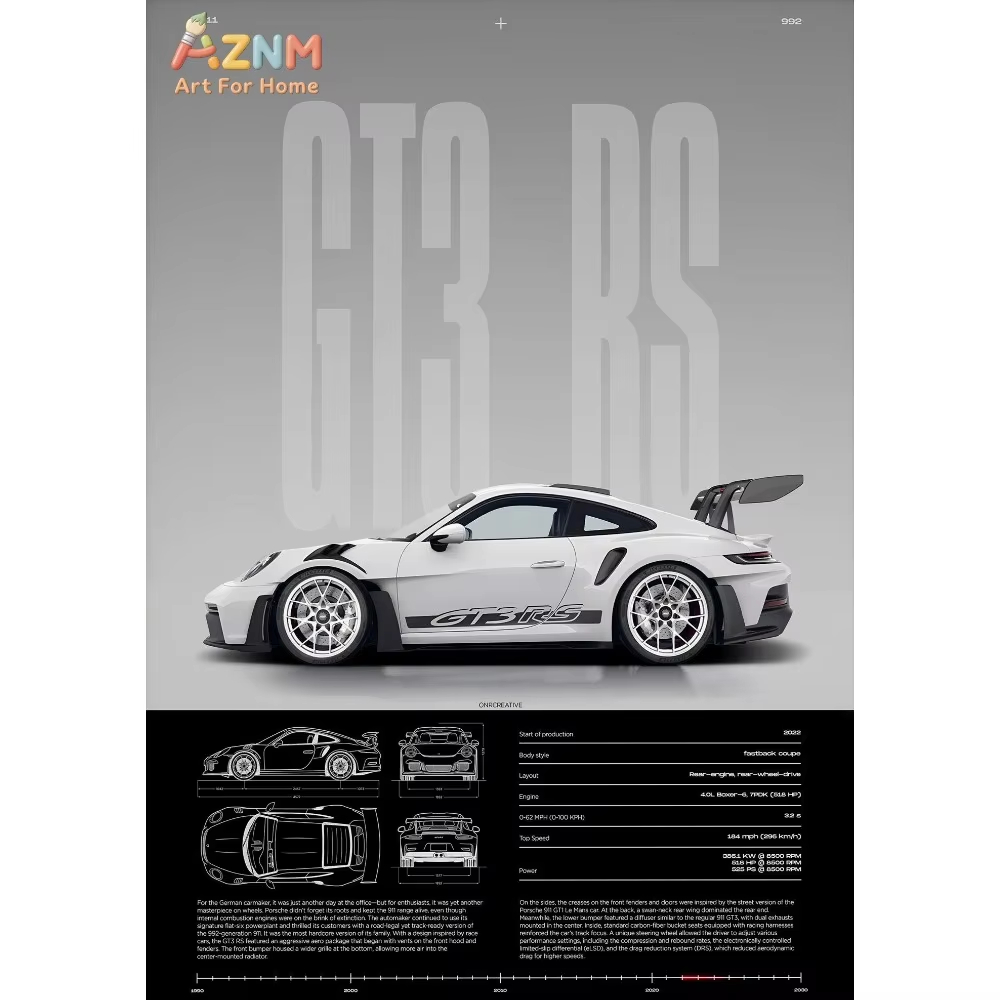 1 Buah Poster Supercar Mobil S - Interior Designer ulasan dan harga