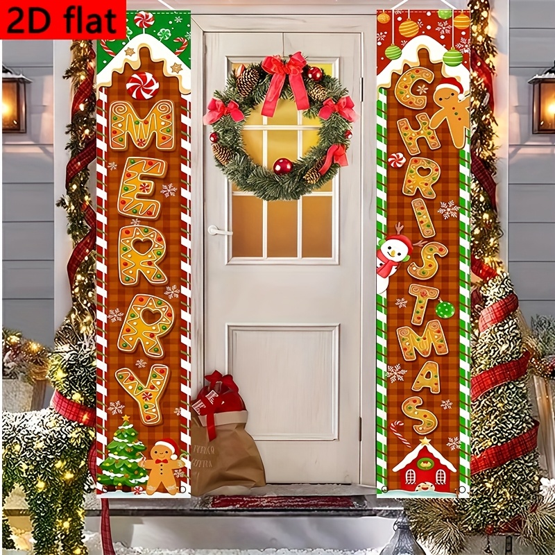 2-Pack 2D flat Christmas ginge - Interior Design Years Of School ulasan dan harga