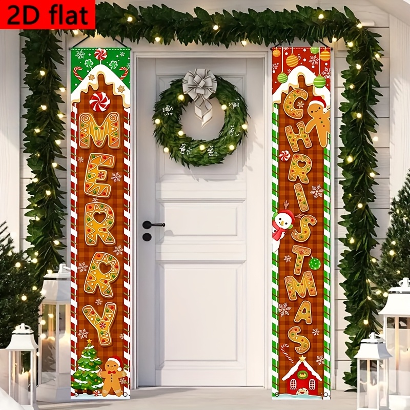 2-Pack 2D flat Christmas ginge - Interior Design Years Of School ulasan dan harga