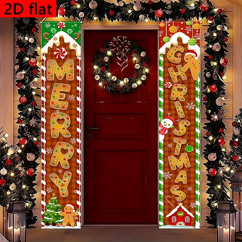 2-Pack 2D flat Christmas ginge - Interior Design Years Of School ulasan dan harga