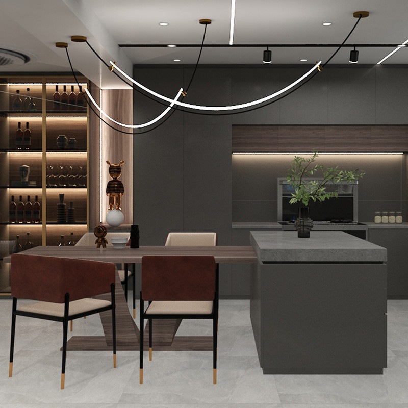 Lampu Gantung Desainer Denmark - Interior Design Hall ulasan dan harga