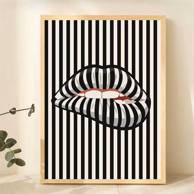 Dinding Seni Poster Kanvas Ber - Interior Designer ulasan dan harga