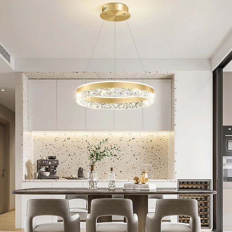 Lampu Gantung LED Kristal Mewa - Interior Design Hall ulasan dan harga