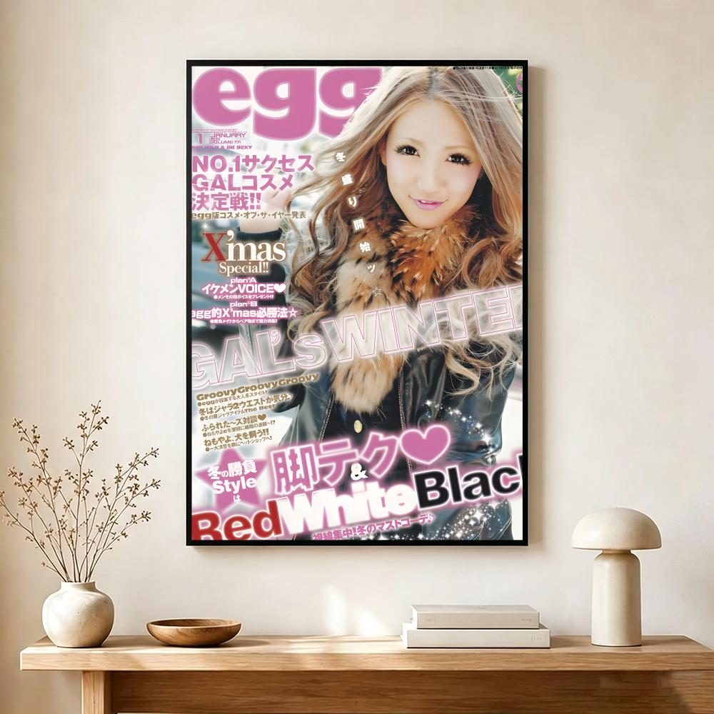 majalah gaya gyaru, poster EGG - Interior Design Magazine ulasan dan harga