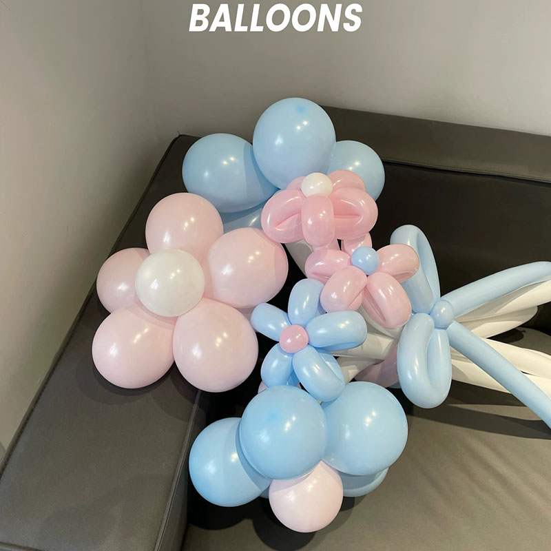 Balon Macaron Panjang 1.8g Bal - Interior Design Years Of School ulasan dan harga